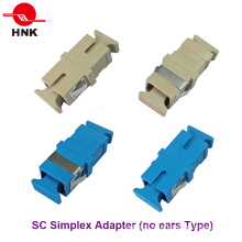 Sc Simplex Pas d&#39;oreilles Adaptateur optique à fibre optique